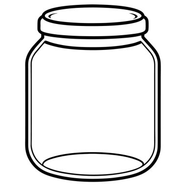 Kavanoz simgesi, basit tarzı