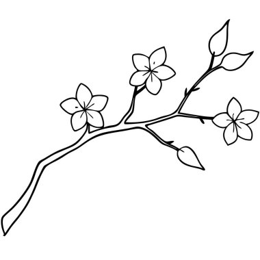 Çiçek ikonuna sahip dal