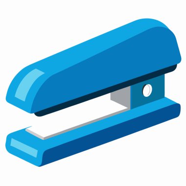 Zımba simgesi izometrik vektörü. Ofis zımbası. Kağıt zımba