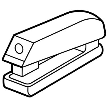 vektör çizim karikatür zımba