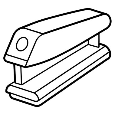 vektör çizim karikatür zımba