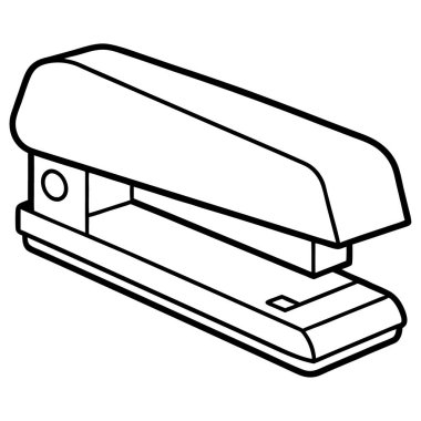 vektör çizim karikatür zımba