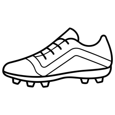 futbol ayakkabısı simgesi, dış hat biçimi
