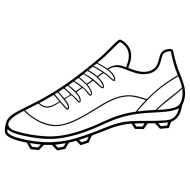 futbol ayakkabısı simgesi, satır biçimi
