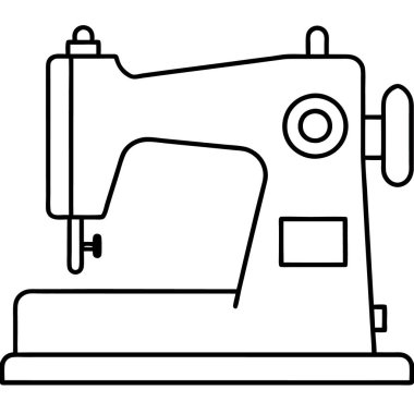 Dikiş makinesi. Web simgesi