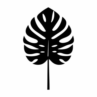 Ağaç siluetinin vektör illüstrasyonu