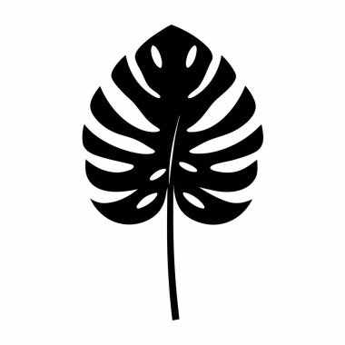 Tropik ağaç ikonu. vektör illüstrasyonu