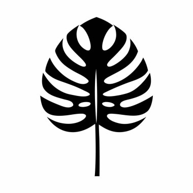 Yaprak simgesi, vektör illüstrasyonu