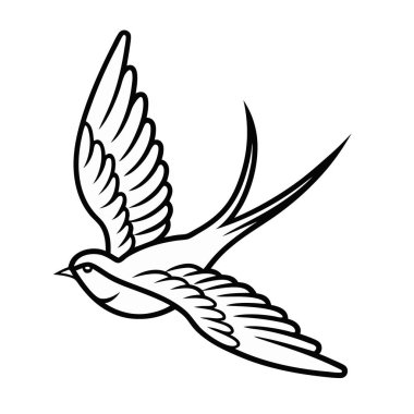 Beyaz arka planda barış güvercini