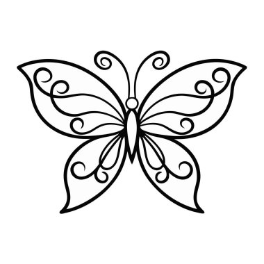 güzel kelebek simgesi