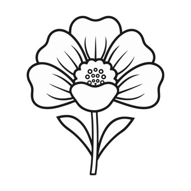 İzole çiçek dekorasyon