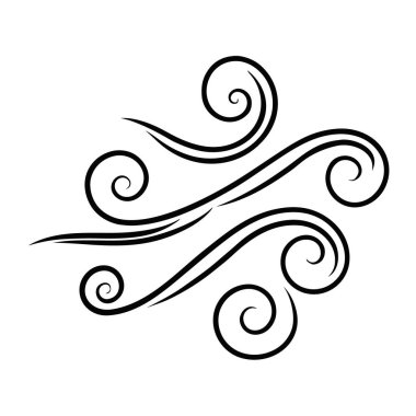 Dekoratif çiçek elementleri vektör illüstrasyonu