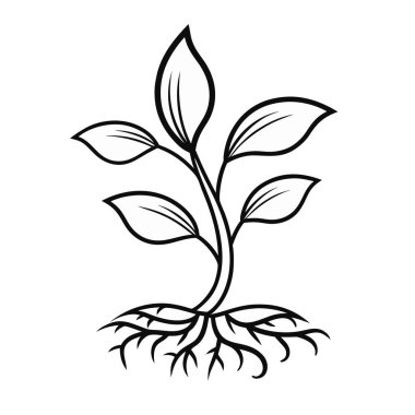 Bitki simgesi resmi bırakır