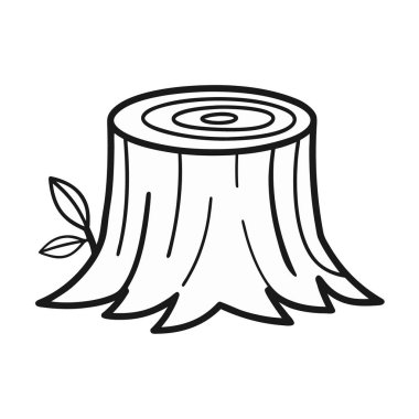 izole ağaç simgesi tasarımı