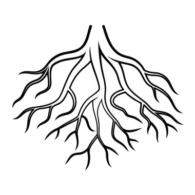 ağaç dalları izole edilmiş simge