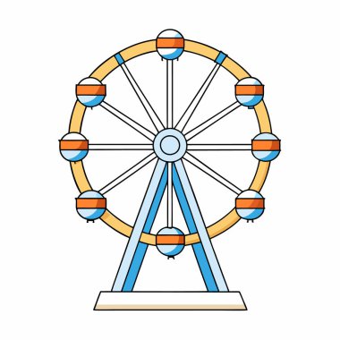 Dönme dolap eğlence parkı
