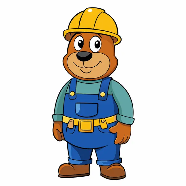 Çizmeli ve miğferli mutlu ayı..