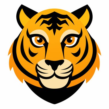 Kaplan Maskotu Logo Şablonu