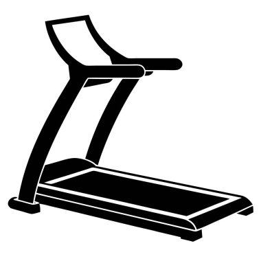 siyah ve beyaz çizgi film spor aletleri