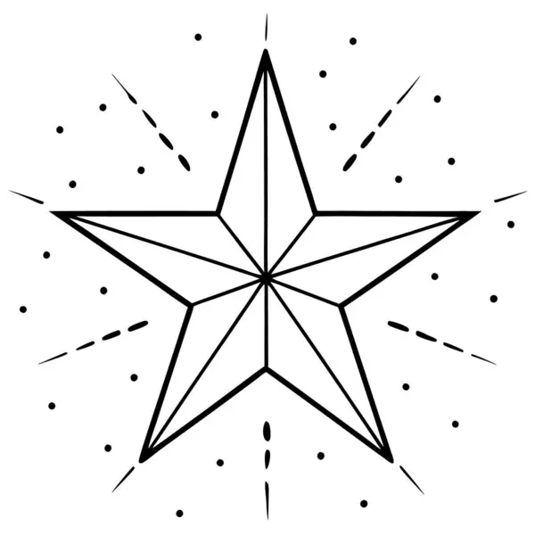 vector icon star on white background