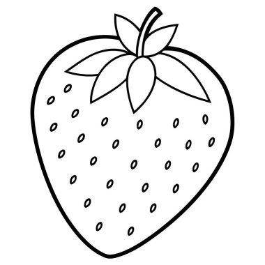 Çilek simgesi, özet biçimi