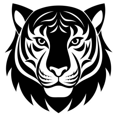 Kaplan başı, vektör çizim