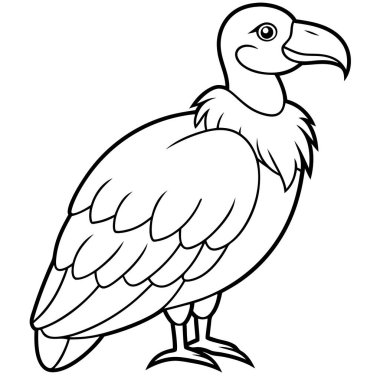 Çizgi film tukanlarıyla boyama kitabı