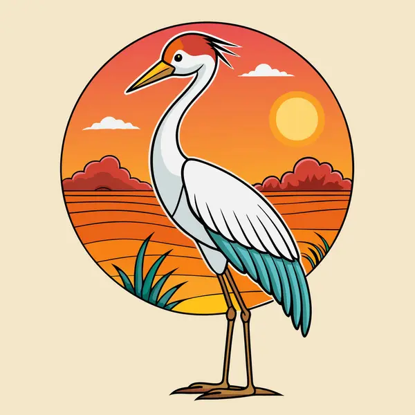 Gagalı leylek kuşu