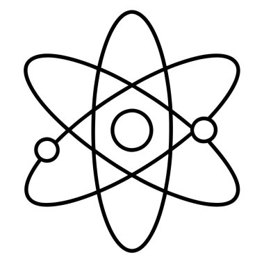 Atom simgesi, özet biçimi