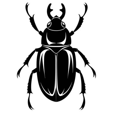 Böceğin vektör çizimi