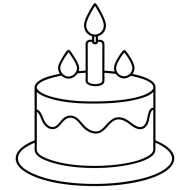 Mum kutsal kişilerin resmi, anahat stili