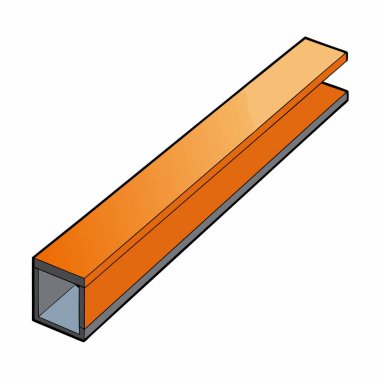 Tahta bir kutunun karikatürü.