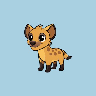 Şirin, komik, küçük köpek. vektör illüstrasyonu.