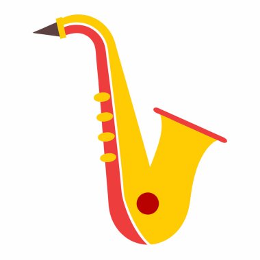 saksafon müzik aleti simgesi