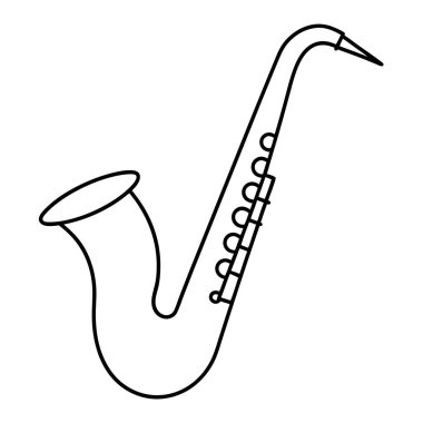 müzik aletleri simgesi. vektör illüstrasyonu