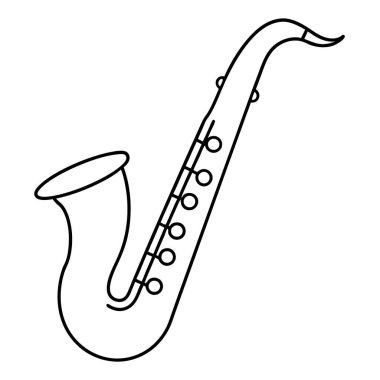 müzik aleti saksafon müzikali