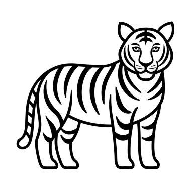 Kaplan ikonu vektör illüstrasyonu