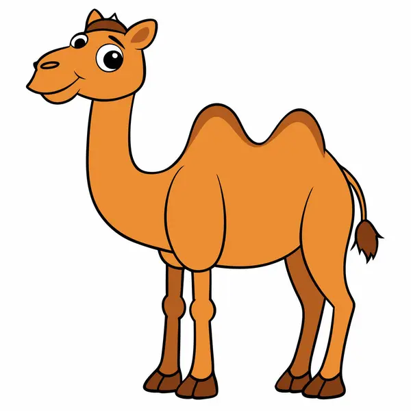 Çizgi film devenin vektör çizimi