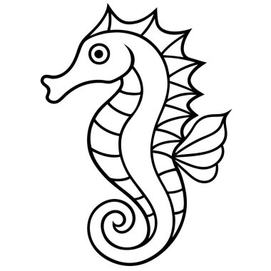 şirin deniz atı simgesi