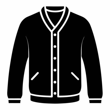Ceket simgesi, basit tarzı