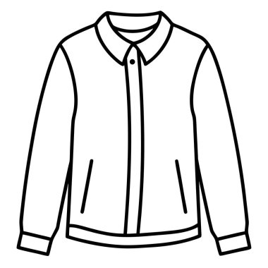 Sıradan moda karikatürü.