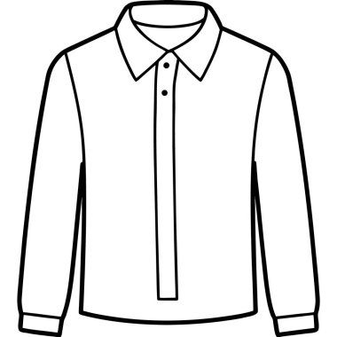 Erkek gömleği simgesi, basit stil.