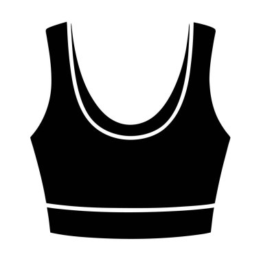 Sütyen. Web simgesi vektör illüstrasyonu