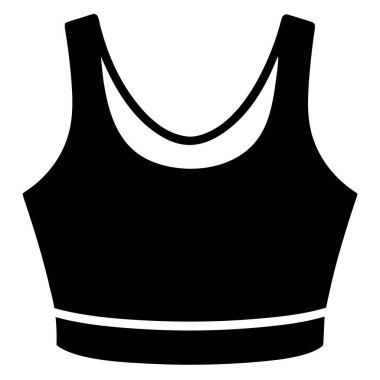 Spor giysi ikonu. Web tasarımı için basit bir spor vektör simgesi çizimi