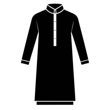 Bir erkek kıyafetinin vektör çizimi