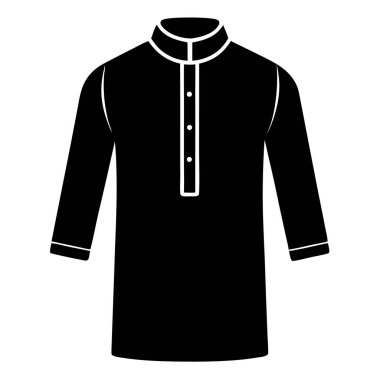 Geleneksel kıyafet ikonu. Web tasarımı için geleneksel Arapça vektör simgesinin basit çizimi