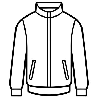 Uzun kollu, uzun kollu, cepli, yakalı erkek ceketi..