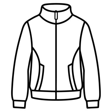 Ceket ceketi moda ikonu ana hatlarıyla