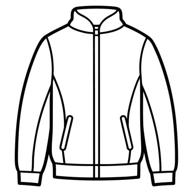 Ceket ceketi moda taslak