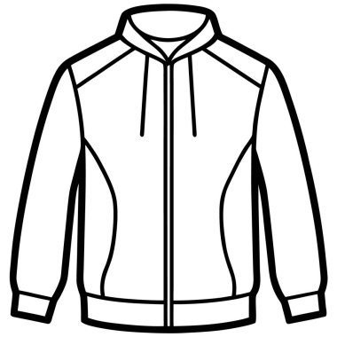 Ceket simgesi, anahat stili